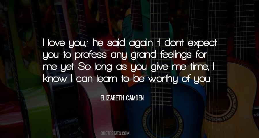 As Long As You Love Me Quotes #1650934