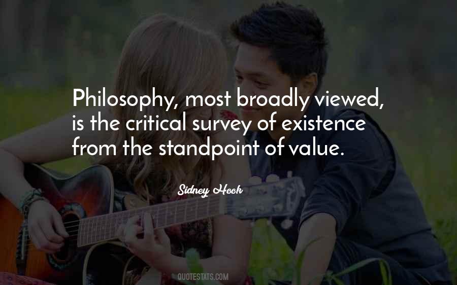 Philosophy Of Existence Quotes #91098