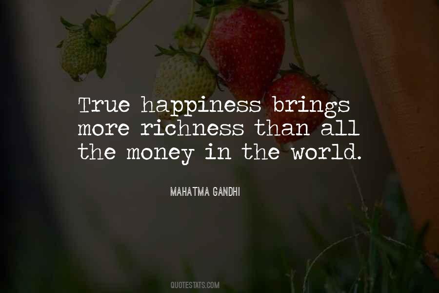 Quotes About Money Vs Happiness #36244