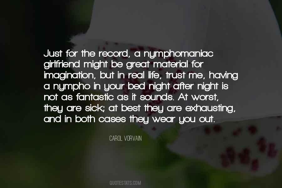 As Your Girlfriend Quotes #456160