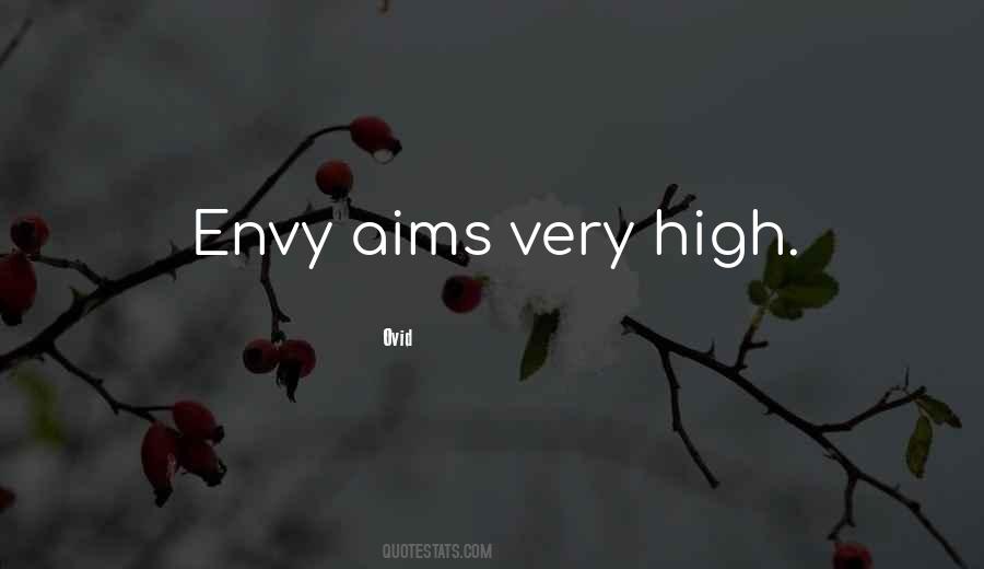 High Aims Quotes #1376056