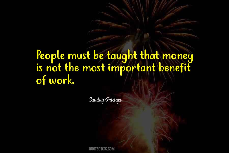 Quotes About Money Is Not Important #349831
