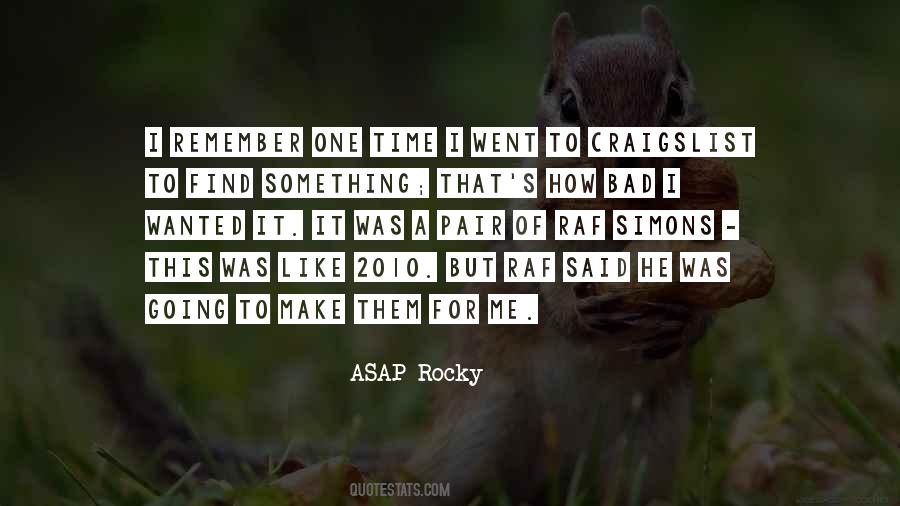 Asap Quotes #650490