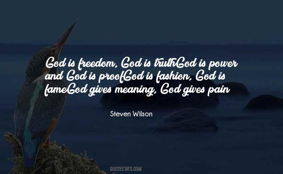 God Is Power Quotes #1248414