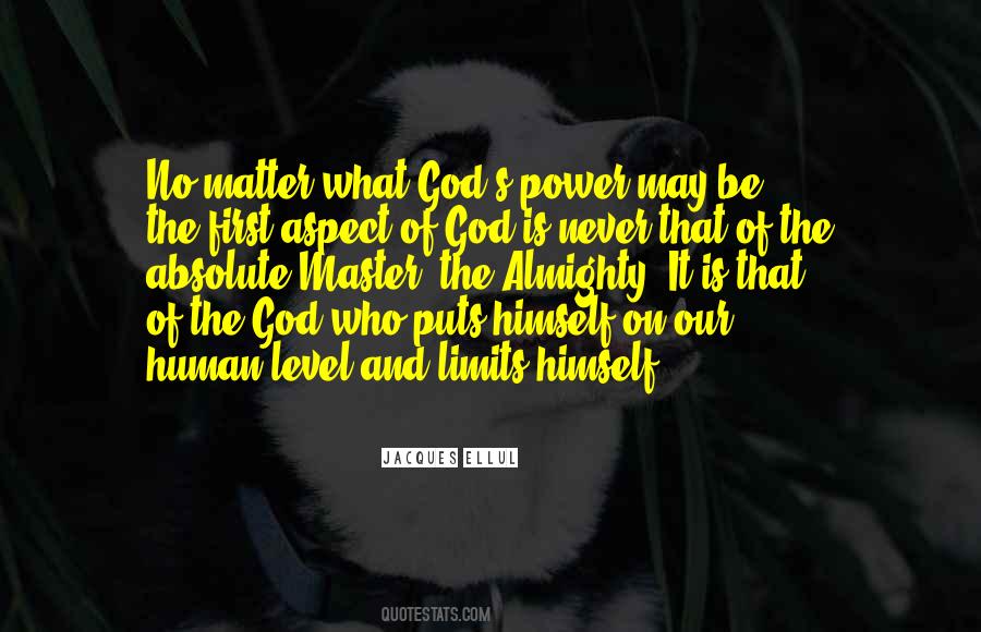 God Is Power Quotes #27703