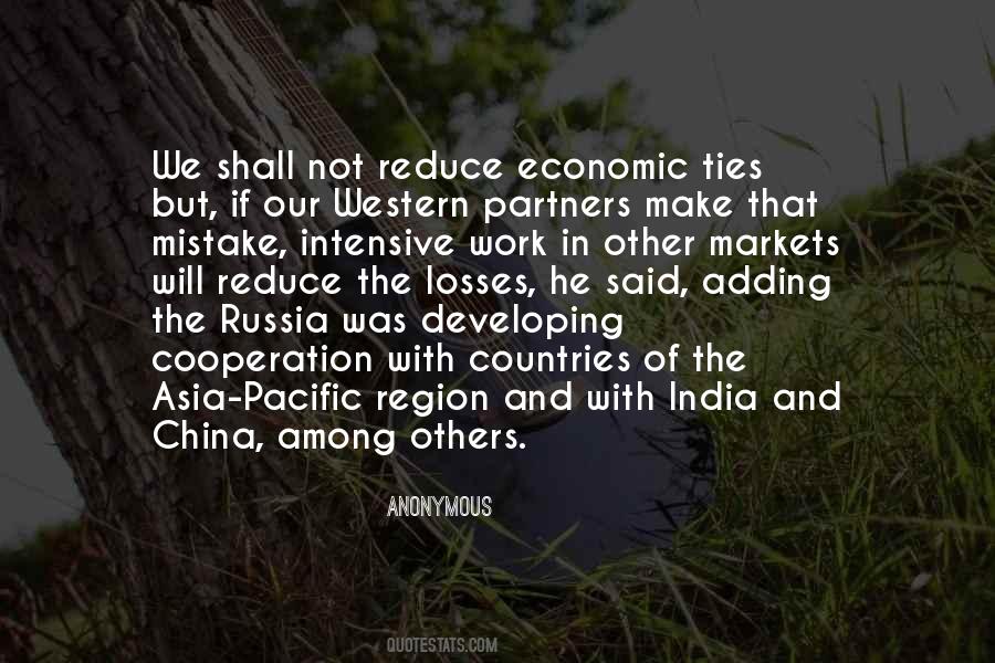 Economic Cooperation Quotes #1149166