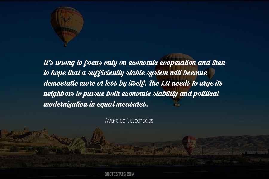 Economic Cooperation Quotes #241342