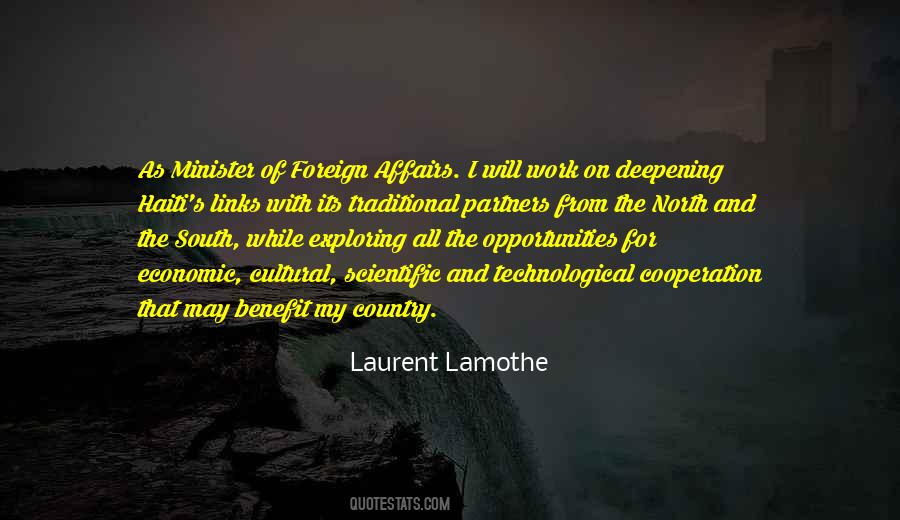 Economic Cooperation Quotes #761835