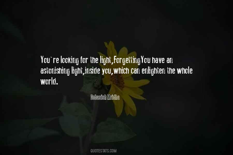 Enlighten The Whole World Quotes #1877269