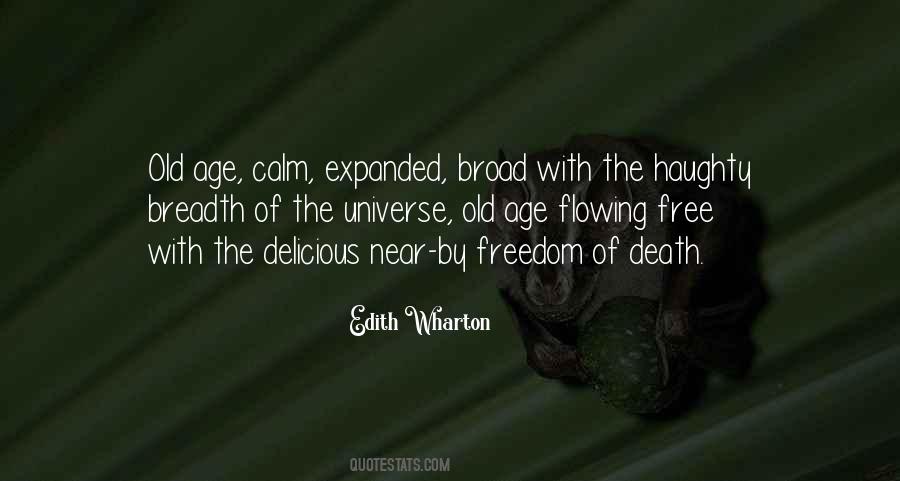 Freedom Of Death Quotes #1257571