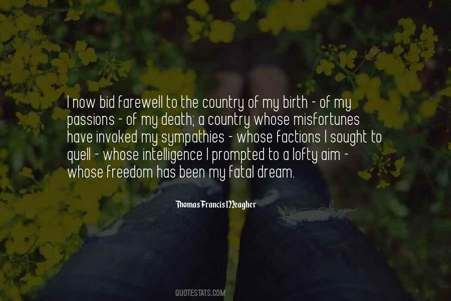 Freedom Of Death Quotes #1268849