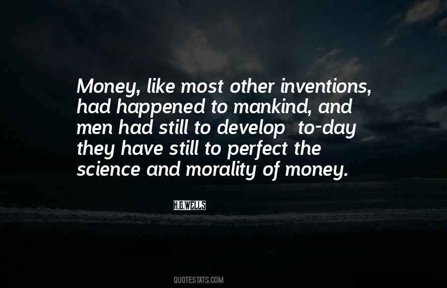 Quotes About Money And Morality #1596501