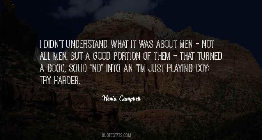 Understand Men Quotes #167565
