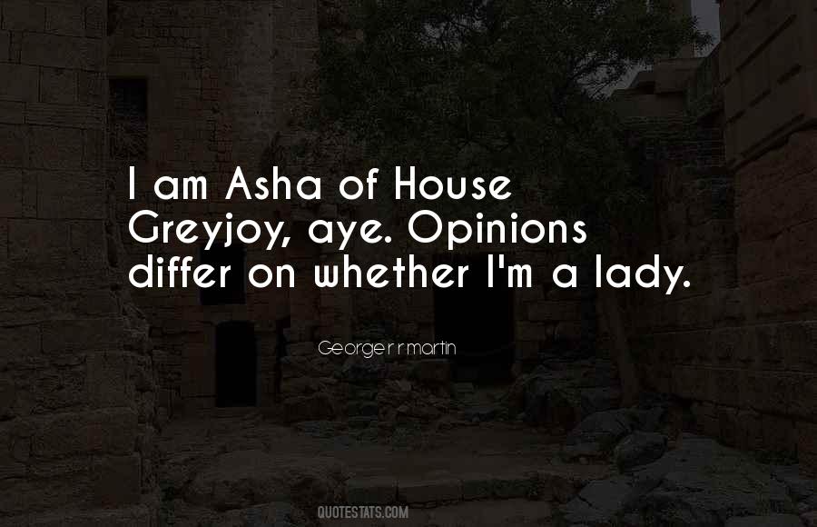 Asha Greyjoy Quotes #1349615