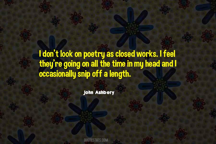 Ashbery Quotes #1843038