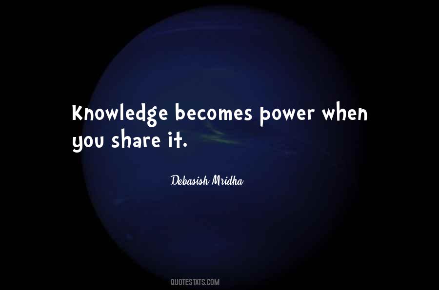 Knowledge Power Quotes #102092