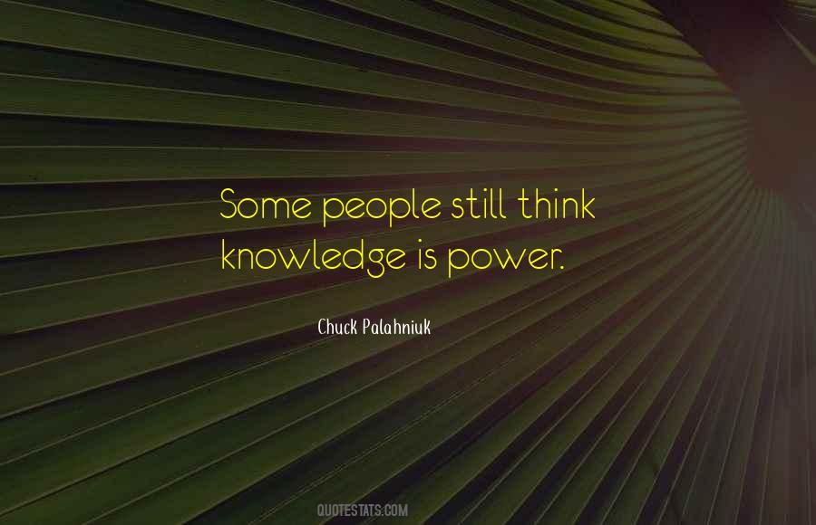 Knowledge Power Quotes #152635