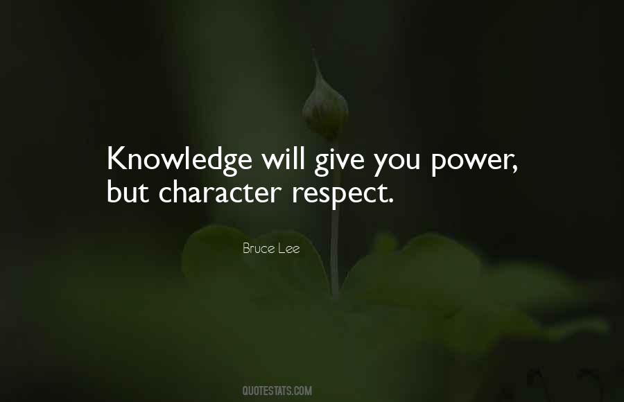 Knowledge Power Quotes #156062