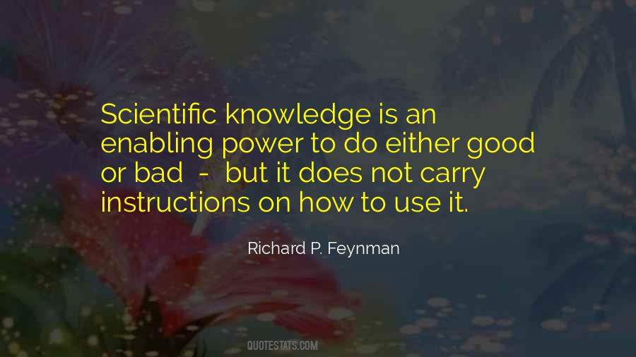 Knowledge Power Quotes #221103