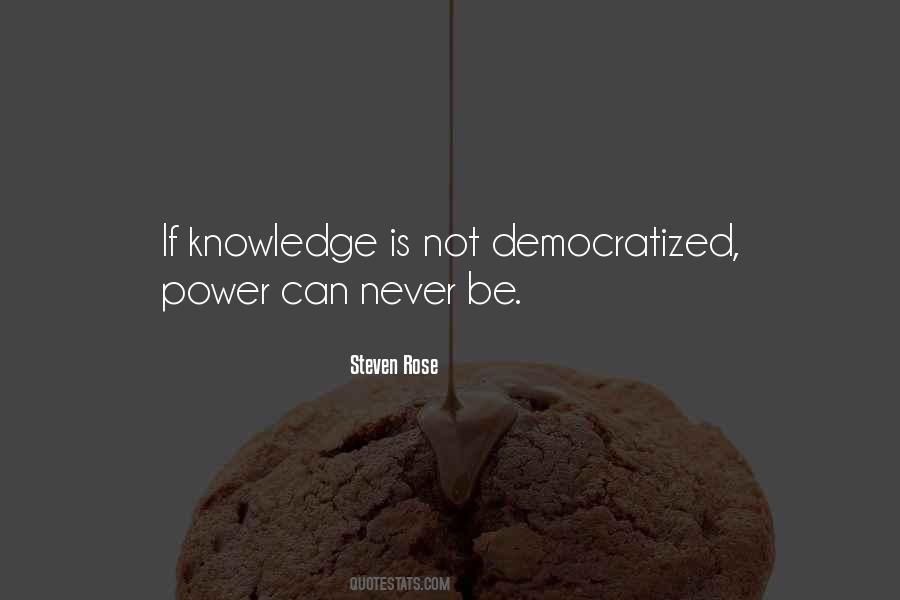 Knowledge Power Quotes #33806