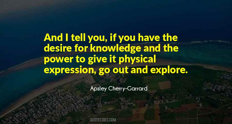 Knowledge Power Quotes #40083