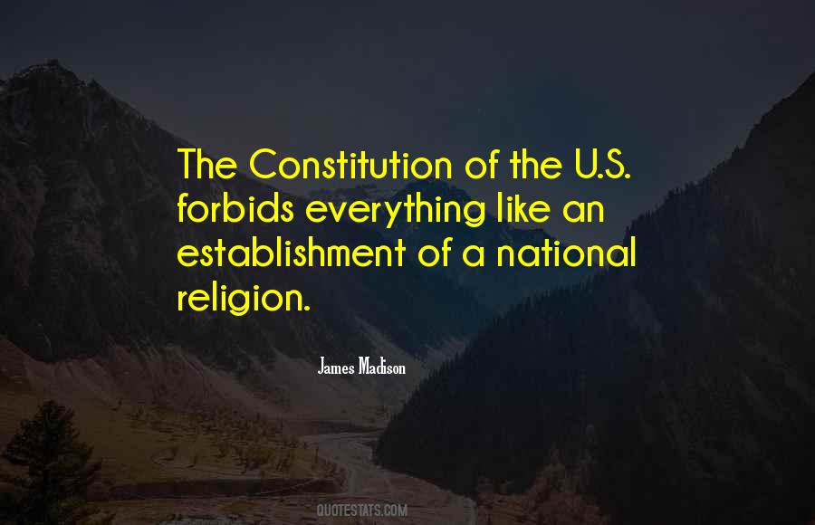 Constitution James Madison Quotes #823406
