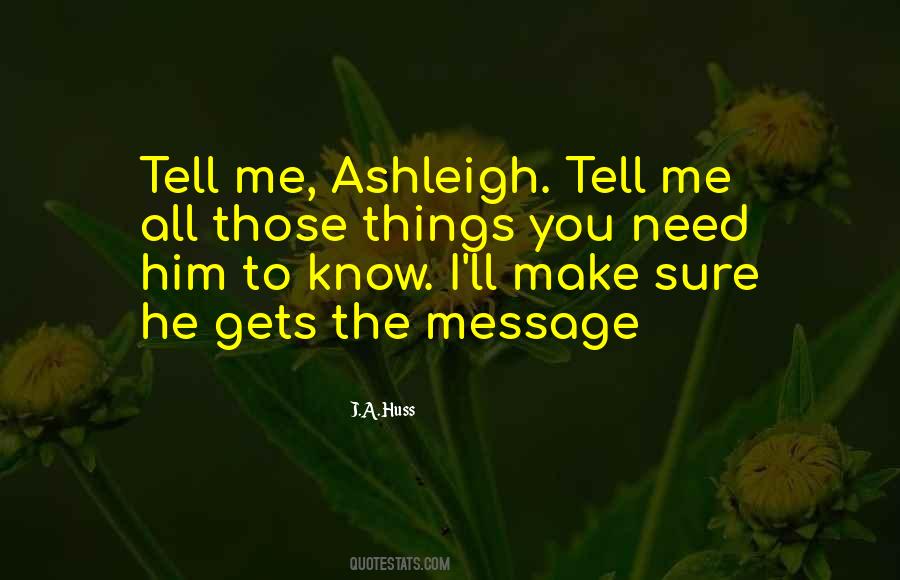 Ashleigh Quotes #1057327