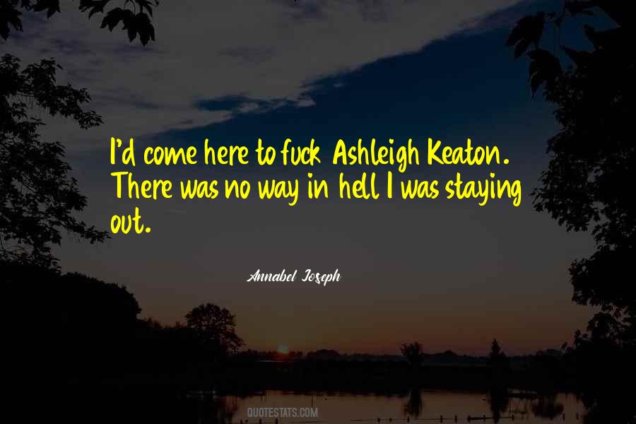 Ashleigh Quotes #1497917