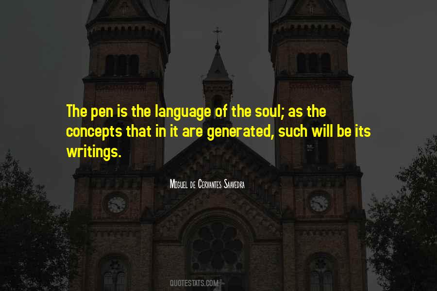 Language Of The Soul Quotes #1195148