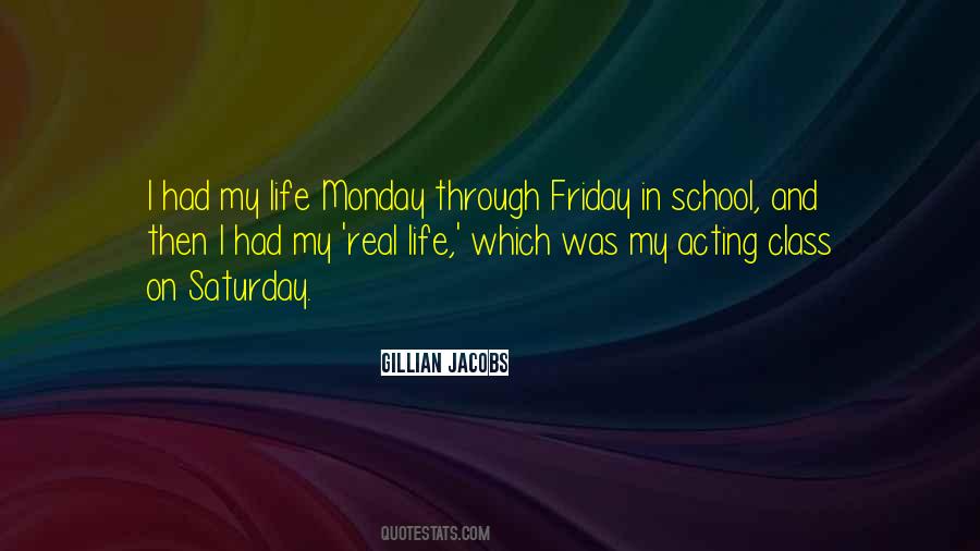 Quotes About Monday School #1846743
