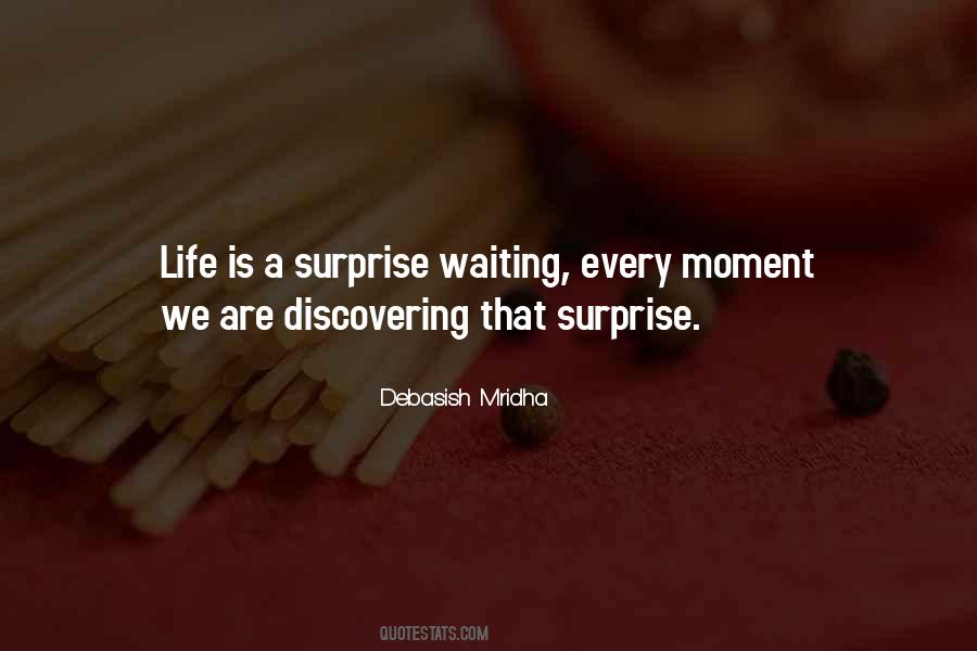 A Surprise Quotes #1298058