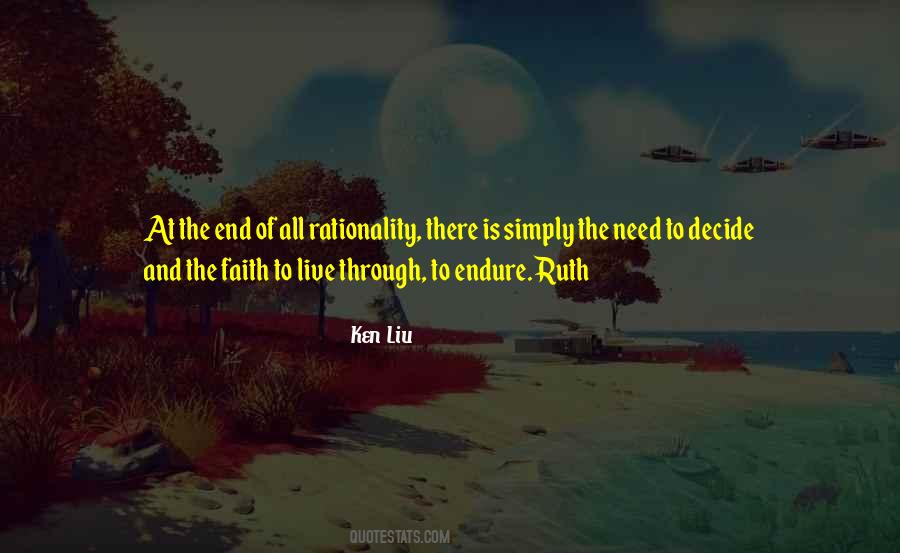 Endure To The End Quotes #1065160