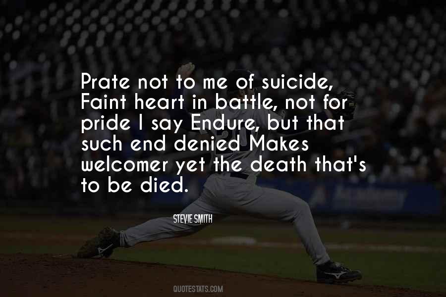 Endure To The End Quotes #40077