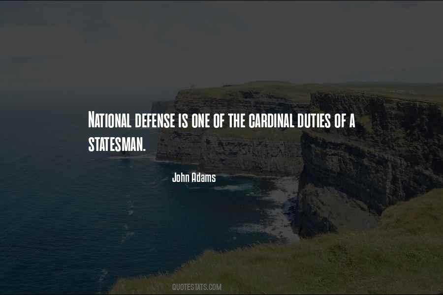 Defense The Quotes #49537