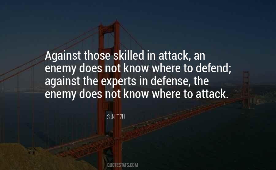 Defense The Quotes #581989