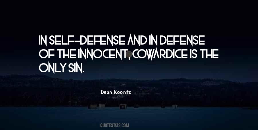 Defense The Quotes #79167