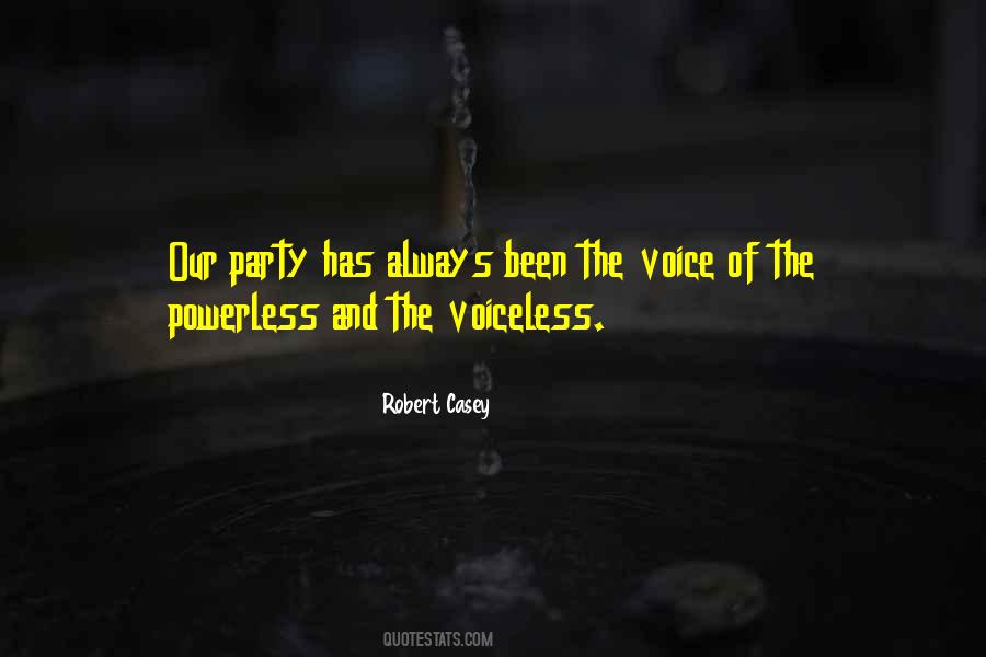 A Voice For The Voiceless Quotes #718009