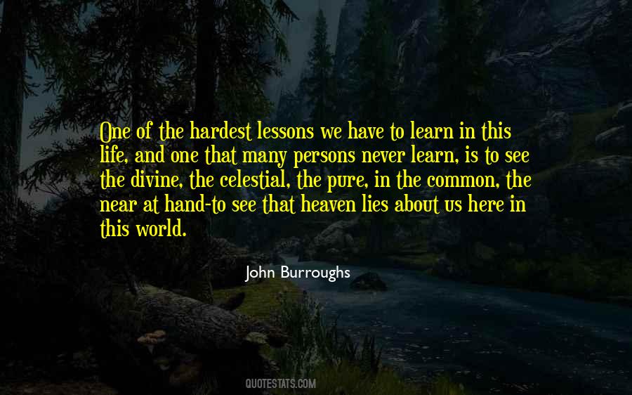 Lessons Learn Quotes #197465