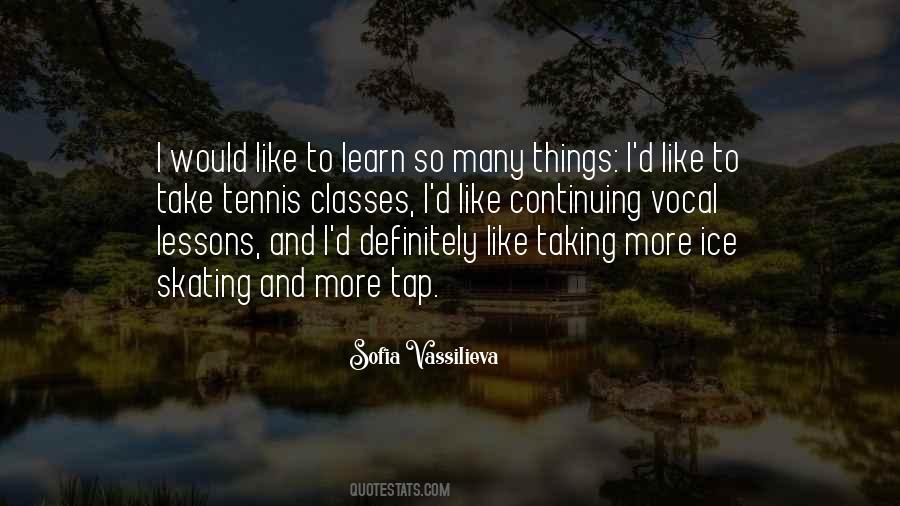 Lessons Learn Quotes #211400