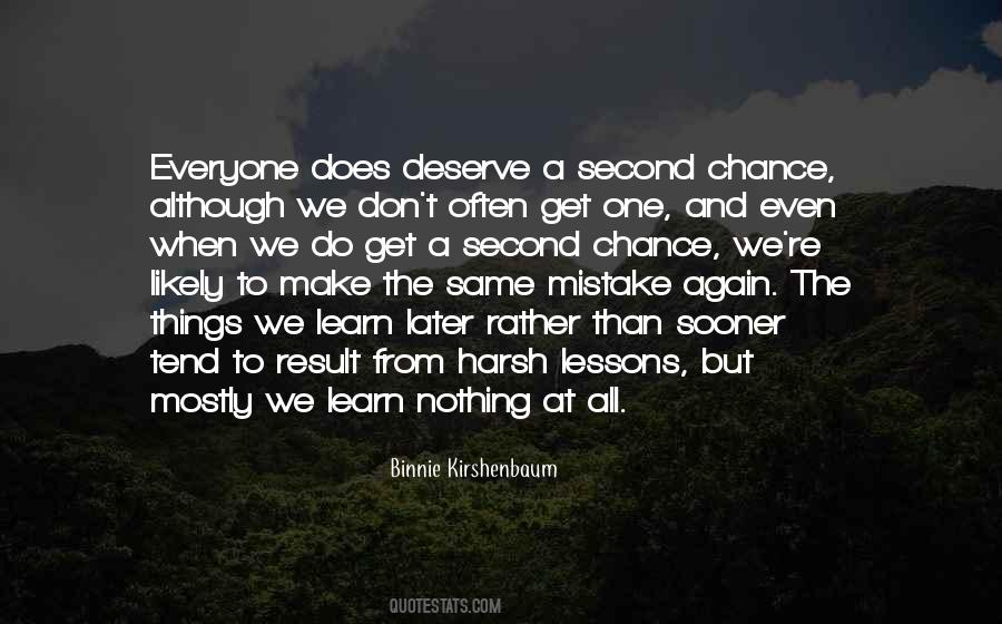 Lessons Learn Quotes #240434