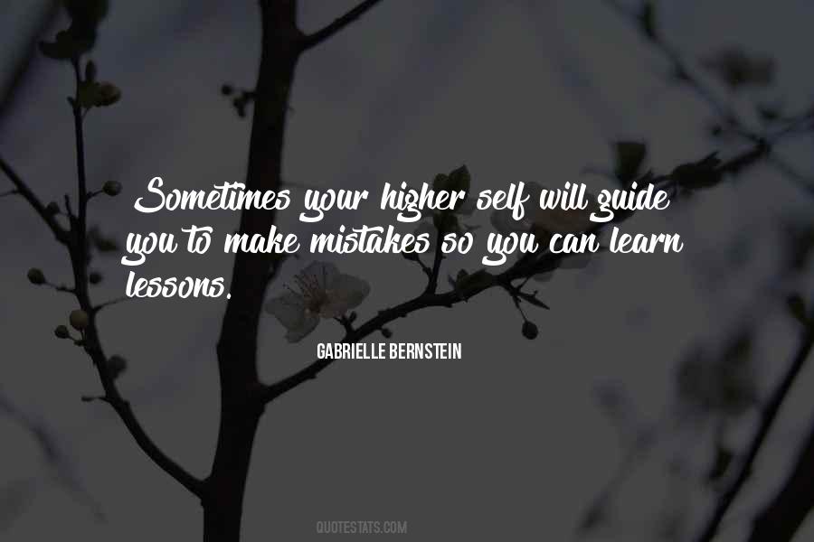 Lessons Learn Quotes #40528