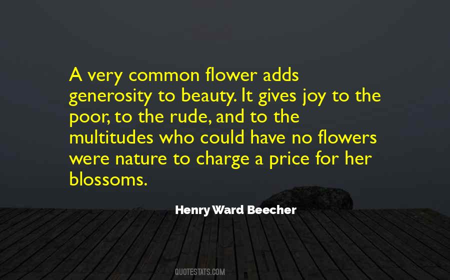 Flowers And Beauty Quotes #1123984
