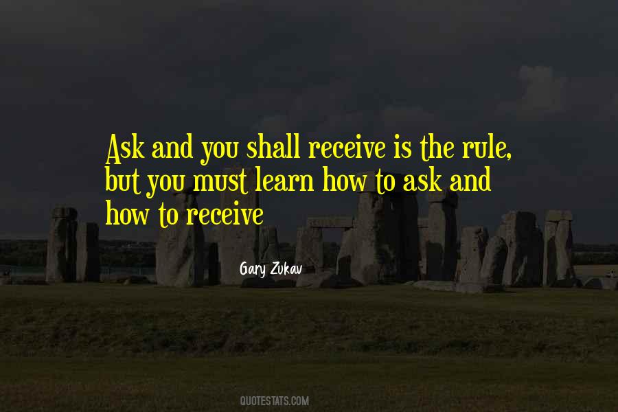 Ask And Receive Quotes #1157244