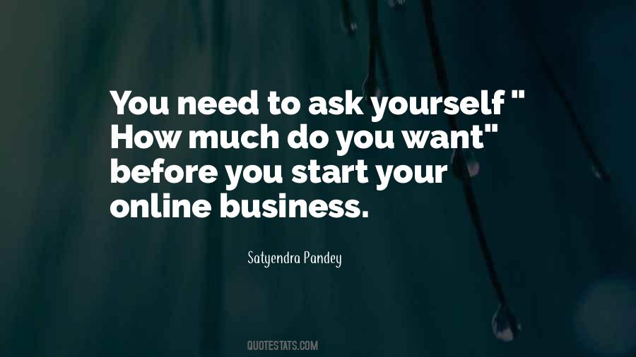 Ask For The Business Quotes #857054