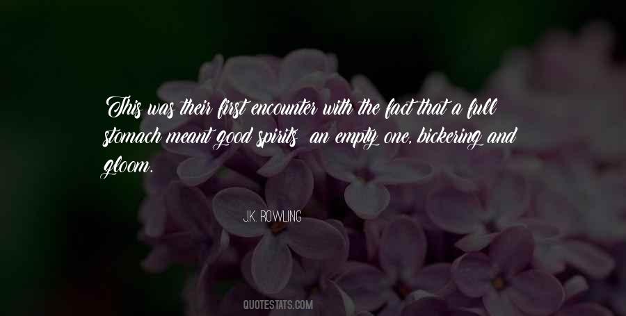 Empty And Full Quotes #446876
