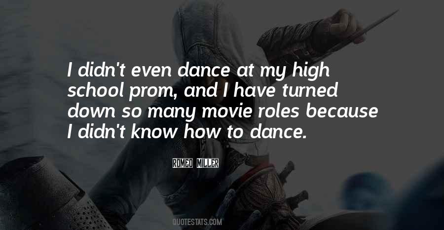 School Dance Quotes #1502720