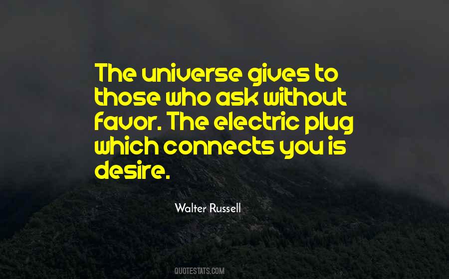 Ask The Universe Quotes #1858733