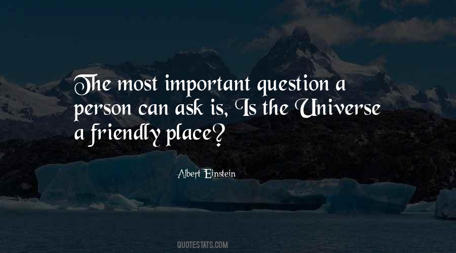 Ask The Universe Quotes #1869384