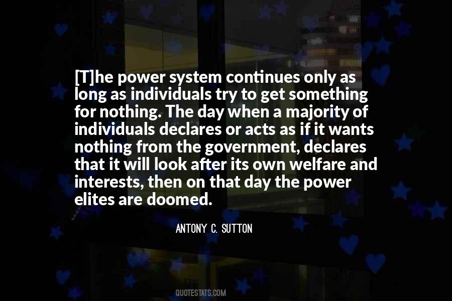 Government Welfare Quotes #1560391