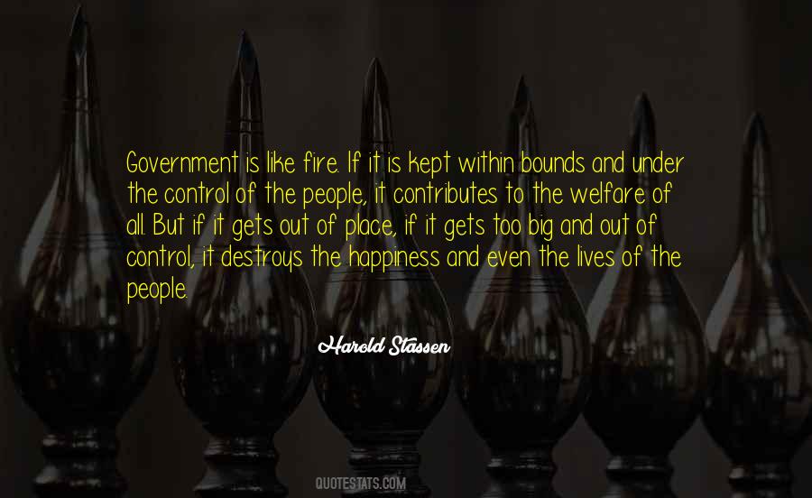 Government Welfare Quotes #707740